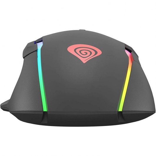 Genesis Xenon 220 RGB Ratón Gaming 6400 DPI Negro