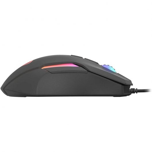 Mouse da gioco Genesis Xenon 220 RGB 6400 DPI Nero