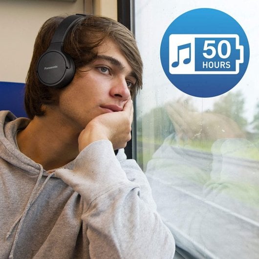 Cuffie Bluetooth Panasonic RB-HF420BE nere