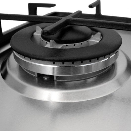 Infiniton GAS-320WB Placa de Gas 3 Zonas 60cm Negra