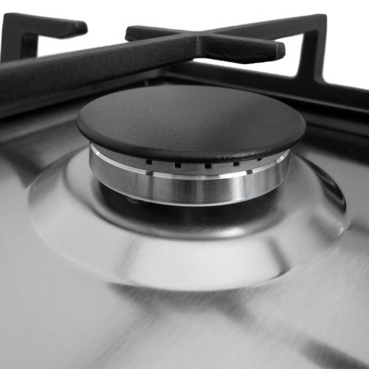 Infiniton GAS-320WB Placa de Gas 3 Zonas 60cm Negra