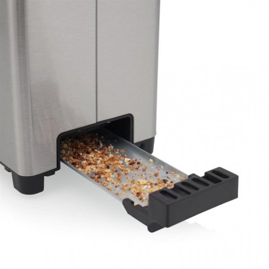 Princess 142335 Tostadora 1 Ranura Larga 750W Acero Inoxidable