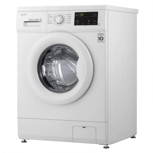 LG F4J3TN3W Lavadora Carga Frontal 8Kg D Blanca