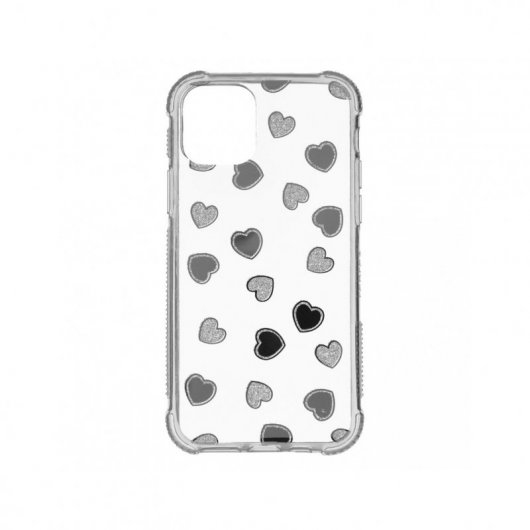 Funda Iridiscente Corazones para iPhone 11