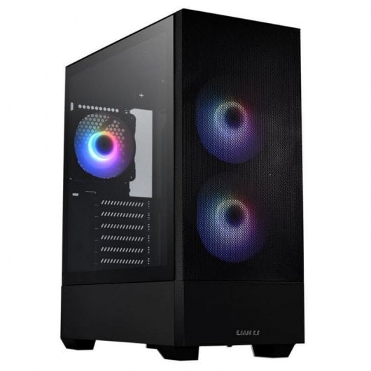 Lian-Li LanCool 205 Mesh Cristal Templado USB 3.0 Negra