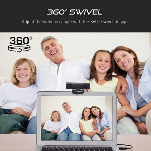 Webcam Avermedia PW315 FullHD 60fps USB