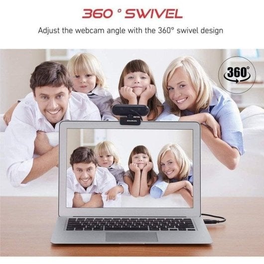 Webcam Avermedia PW310P Full HD 1080p Schwarz