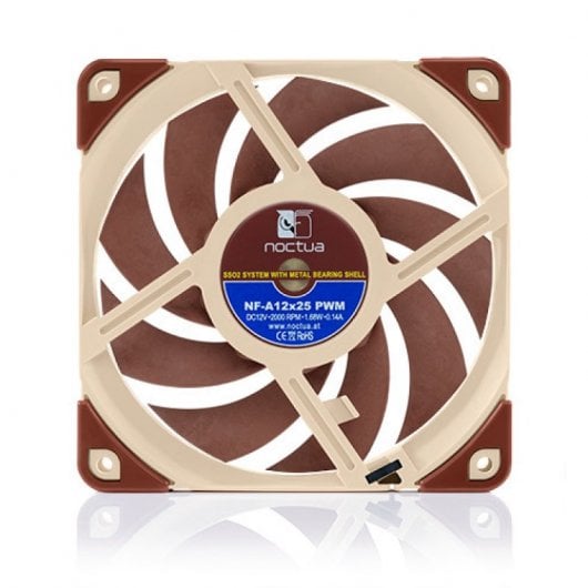 Ventola supplementare Noctua NF-A12X25-PWM da 120 mm