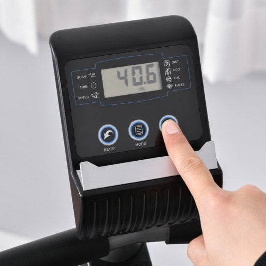 HomCom Bicicleta Estática Reclinada con Respaldo