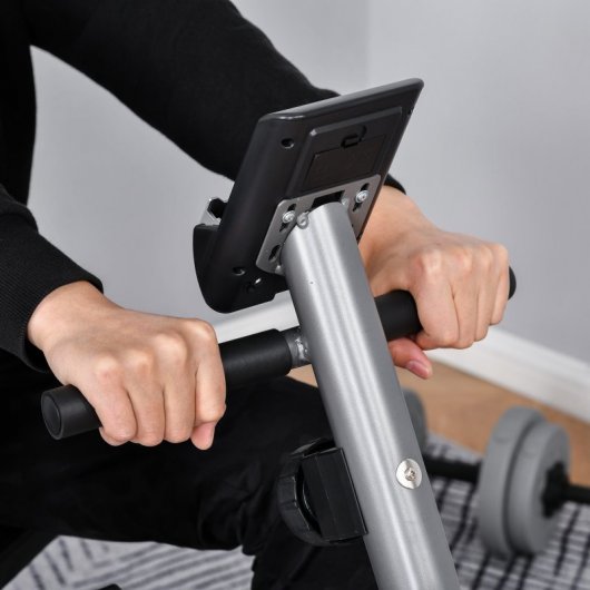 HomCom Bicicleta Estática Reclinada con Respaldo