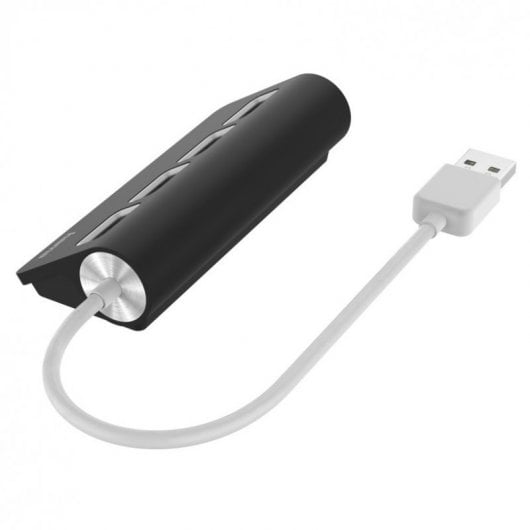 Hama 00200119 Schnittstellen-Hub USB 2.0 480 Mbit/s Schwarz