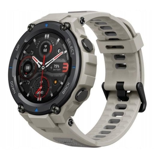 Amazfit T-Rex Pro Bluetooth GPS 47,7mm AMOLED Grau Wasserdicht 10ATM SpO2 Pulsmesser Schlaftracking