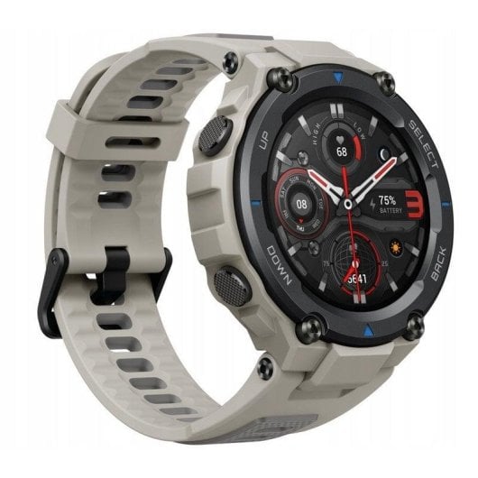 Amazfit T-Rex Pro Bluetooth GPS 47,7mm AMOLED Grau Wasserdicht 10ATM SpO2 Pulsmesser Schlaftracking