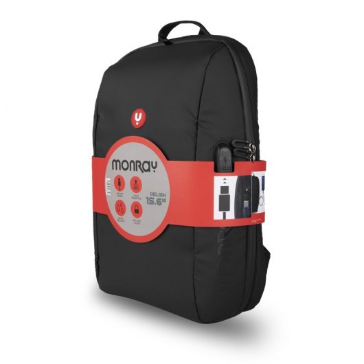 NGS Monray Delish sac à dos Sac à dos normal Noir Polyester