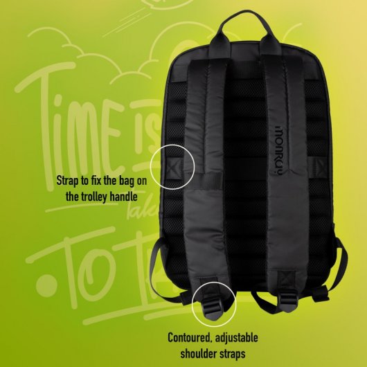 NGS Monray Delish sac à dos Sac à dos normal Noir Polyester