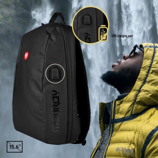 NGS Monray Delish sac à dos Sac à dos normal Noir Polyester