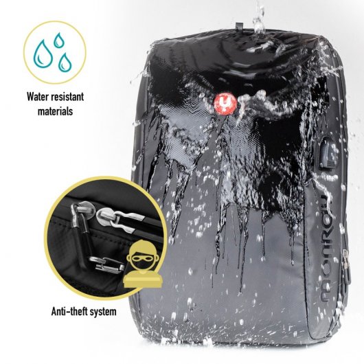 NGS Monray Delish sac à dos Sac à dos normal Noir Polyester