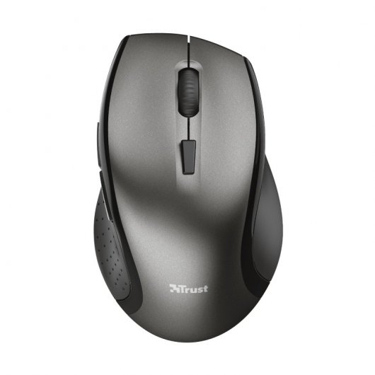 Trust Kuza Ratón Óptico Ergonómico Inalámbrico 1600 DPI