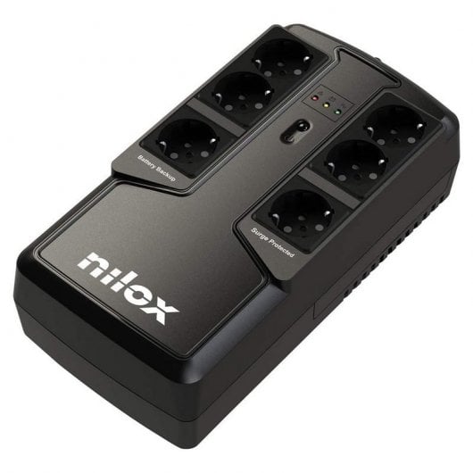 Nilox Office Premium Line Interactive 850 SAI Línea Interactiva 850VA 595W
