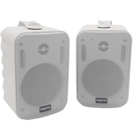 Approx appSPKBT Altifalantes Bluetooth 2.0 40W Brancos