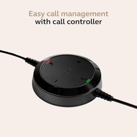 Auriculares Jabra Evolve 20 Mono con cable USB-C para oficina con Cancelación de Ruido, micrófono y diadema ajustable, negro