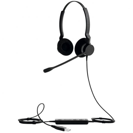 Jabra BIZ 2300 Auscultadores com Microfone USB Preto