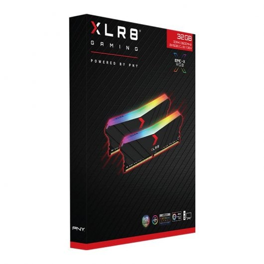 PNY XLR8 RVB DDR4 3600 MHz PC4-28800 32 Go 2 x 16 Go CL18