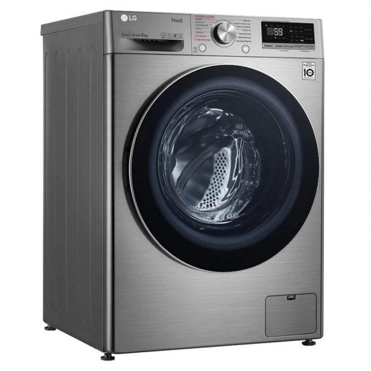 LG F4WV5008S2S Lavadora Carga Frontal 8Kg C Acero Inoxidable