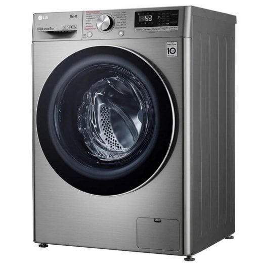 LG F4WV5008S2S Lavadora Carga Frontal 8Kg C Acero Inoxidable