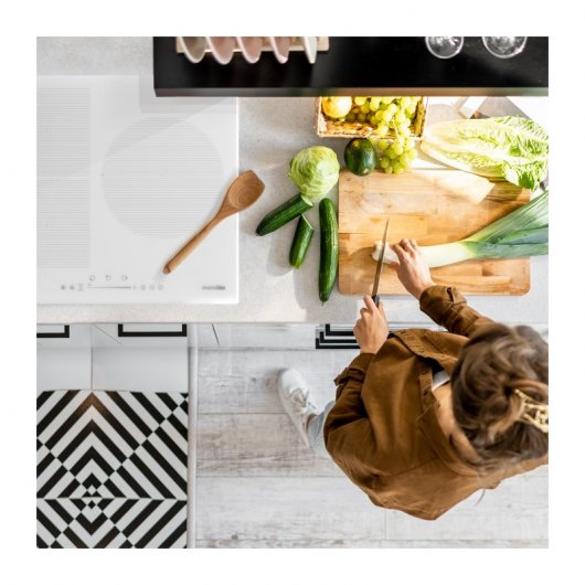 Universal Blue Meissa Flex Placa Inducción 3 Zonas Blanca