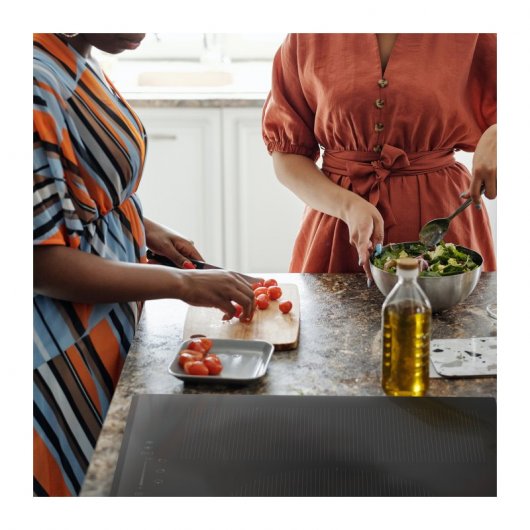 Universal Blue Meissa Flex Placa Inducción 3 Zonas Negra