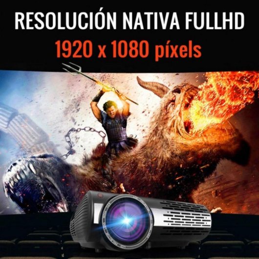 Seelumen FH800 Proyector ANSI LCD FullHD WiFi 6000 Lúmenes