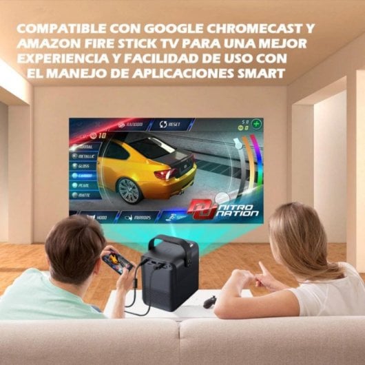 Unicview FHD1000 Proyector ANSI LCD FullHD 6000 Lúmenes