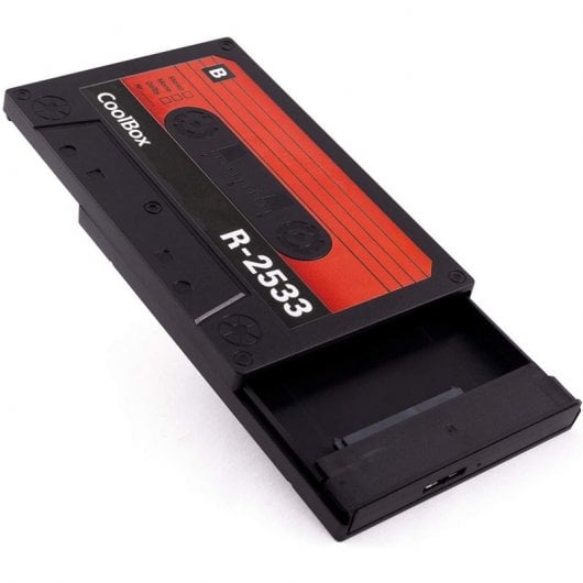 CoolBox SlimChase R-2533 Caja Externa SATA 2.5" USB 3.0 Retro