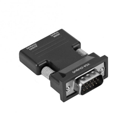 Unotec Adaptador HDMI a VGA Negro