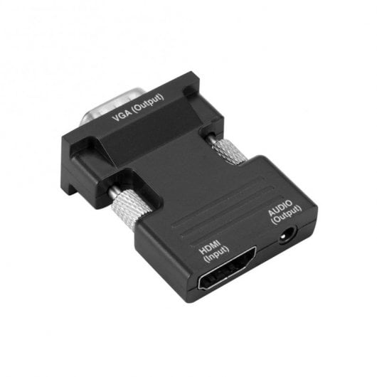 Unotec Adaptador HDMI a VGA Negro