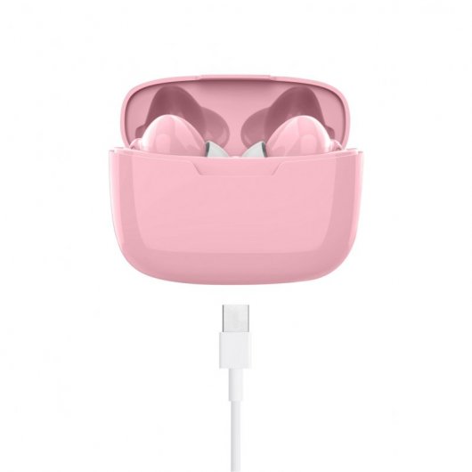 Unotec Twin 7 Auriculares Bluetooth TWS Rosa