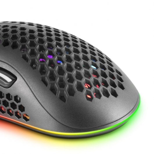 Mouse da gioco Mars Gaming MMEX RGB 32000 DPI Nero