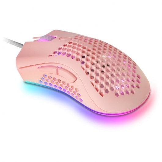 Mars Gaming MMEX Rato Gaming RGB 32000DPI Rosa