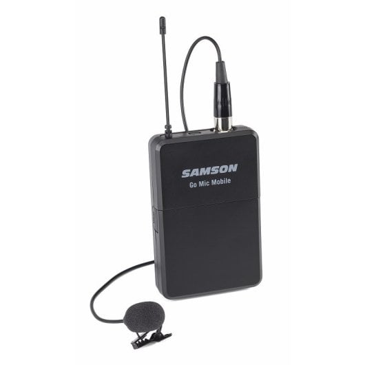 Samson-Lavalier-Go-Mic-Mobile-Transmisor-Petaca-con-Micrófono