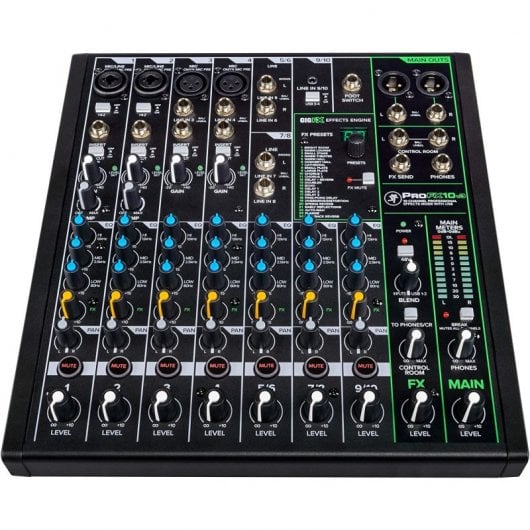 Mackie ProFX10v3 Mesa Mezcladora de Efectos Profesionales