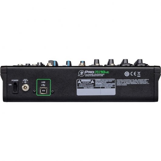 Mackie ProFX10v3 Mesa Mezcladora de Efectos Profesionales