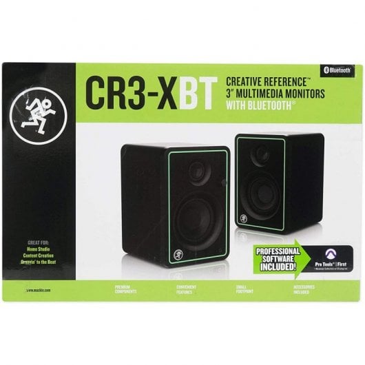 Monitor multimediali di riferimento creativo Mackie CR3-XBT 3" Bluetooth 50W