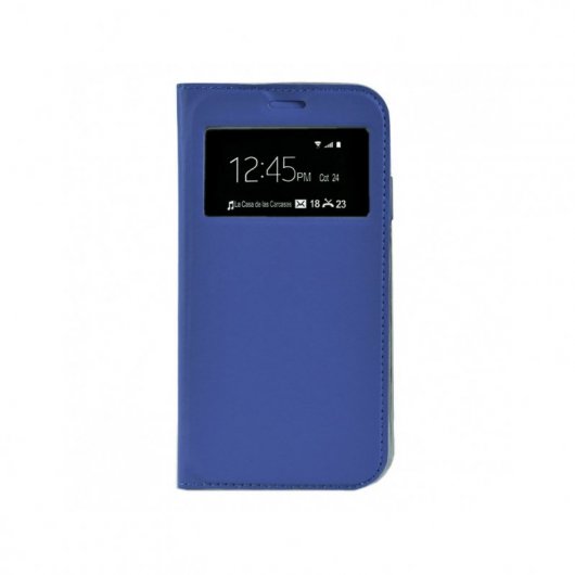 Funda Libro Imantado Azul para iPhone XR