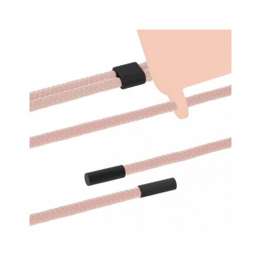 Funda Colgante Ultra Suave Rosa Arena para iPhone XR