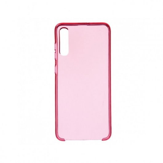 Funda Clear Roja para Samsung Galaxy A50