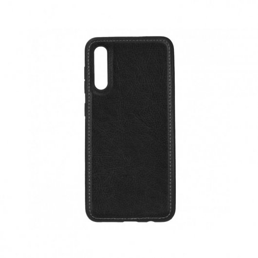 Funda Cuero Negro para Samsung Galaxy A50