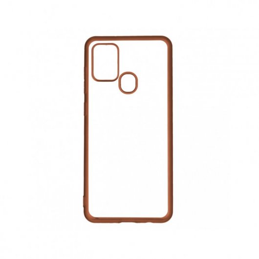 Funda Bumper Premium Oro Rosa para Samsung Galaxy A21s