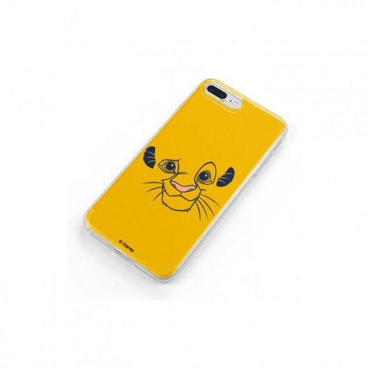 Funda Oficial de Disney Simba Cara Silueta El Rey León para Samsung Galaxy A21S