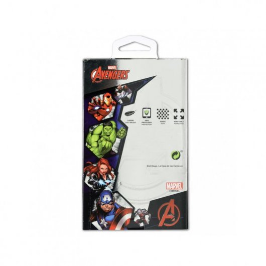 Funda Oficial de Marvel Iron Man Cabeza Transparente Marvel para Samsung Galaxy A21S